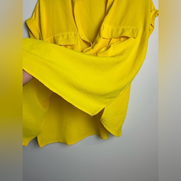 Jolie & Joy Top Blouse Women Plus Size 2X Short Sleeve V-Neck Stretch Comfort - Picture 6 of 11